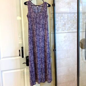 MSK Purple Maxi Dress